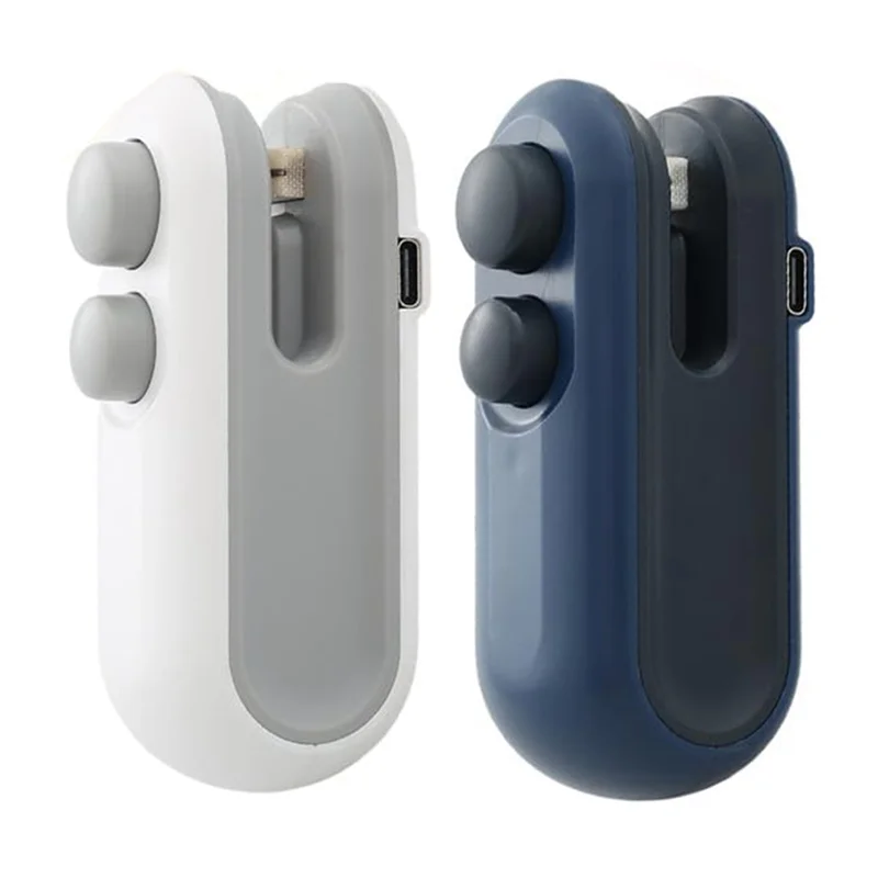 BBNV-ミニバッグシーラー、2-In-1 USB充電シーラー、ポータブルハンドヘルド充電式真空フードシーラー、バッグシーラー