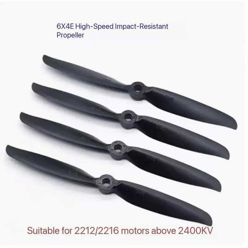 

Модель пропеллера 6040E с фиксированным крылом, 6-дюймовый пропеллер, бесщеточный двигатель 2450 кВ, специальный высокоскоростной пропеллер 6X4E с защитой от падения