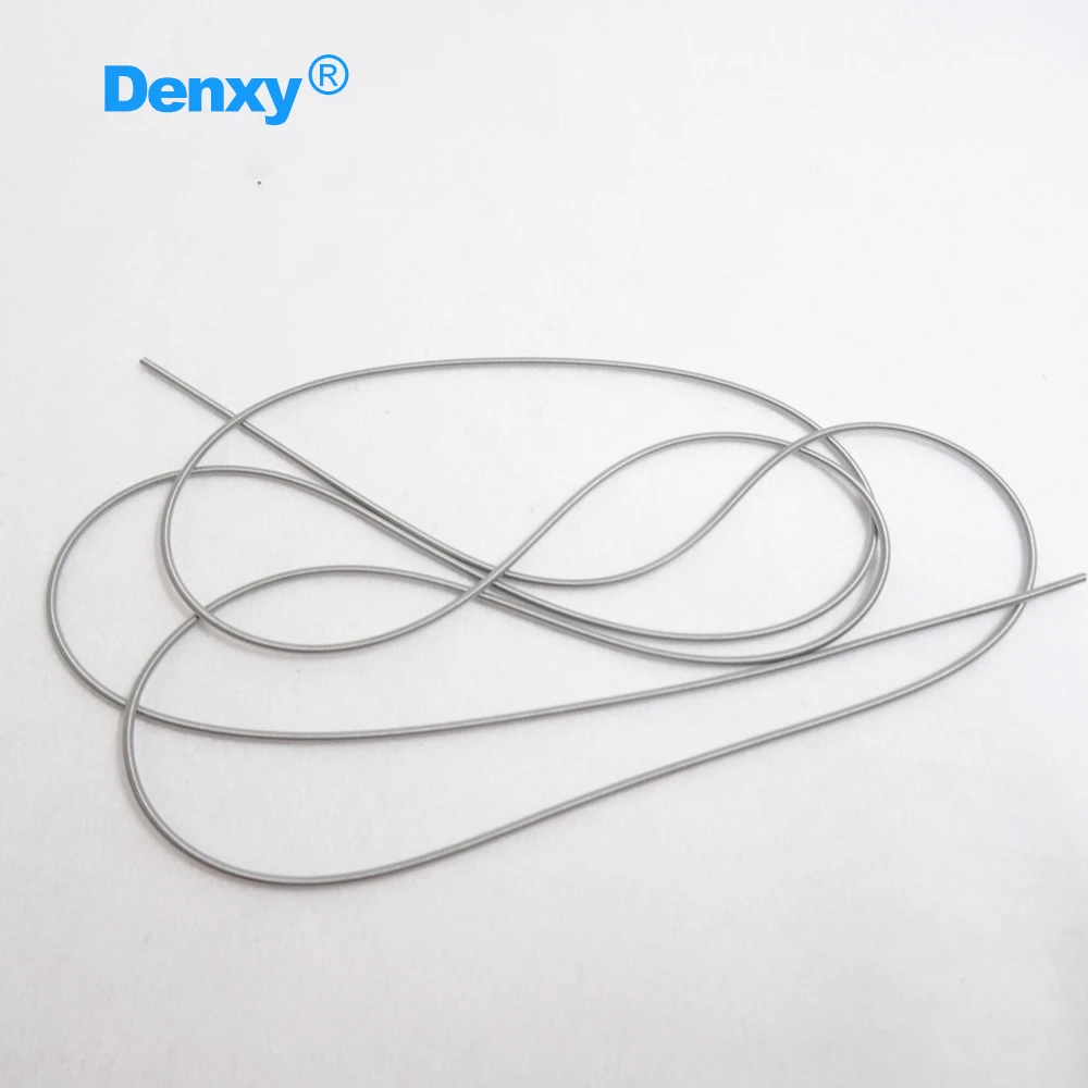 DENXY 4 Rollen Kieferorthopädische Niti-Spiralbänder 910mm Offener/Geschlossener Bogen Draht Zahnmedizinisches Material für Kieferorthopädische Brackets zur Verwendung durch Zahnärzte – Detail 1