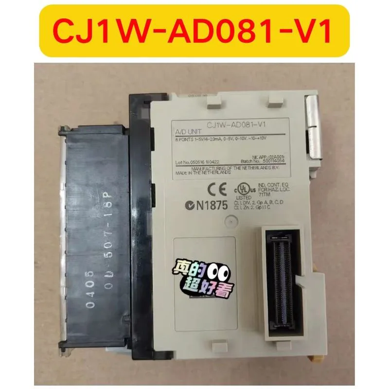 Used CJ1W-AD081-V1 modular Function test OK