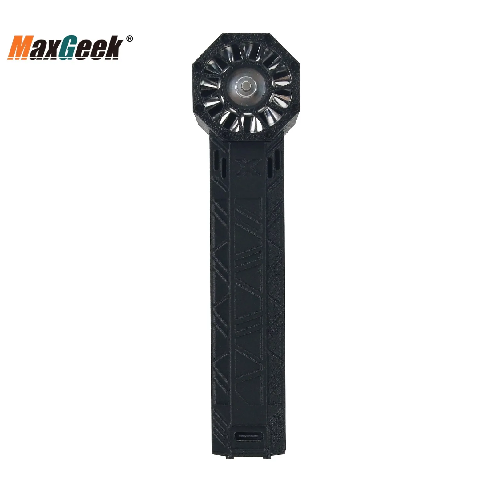 Maxgeek kipas Turbo Mini 45 m/s, kipas pendingin portabel, tipe isi ulang dirancang dengan bagian bom air
