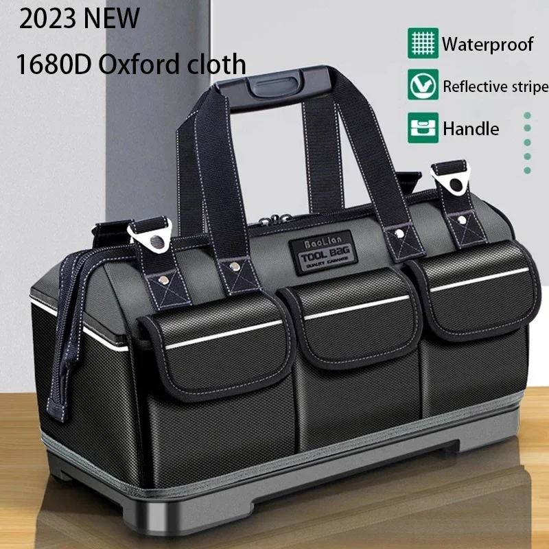 NEW Multi Functional Functional PortableElectrician Specific Canvas Electrician Professional Organizer Tool Bag Work Bag