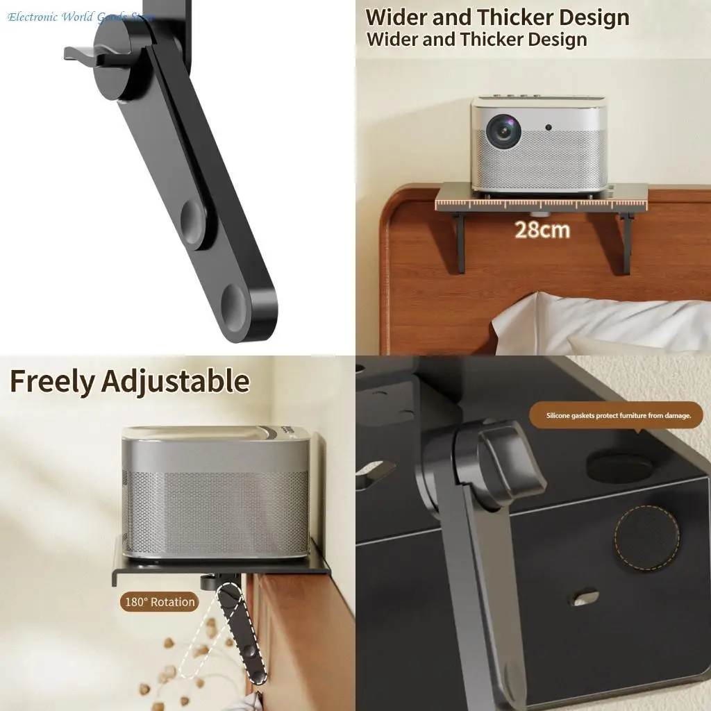 A3PD Heavy Duty No Drill Projector Stand For Ceiling Shelf Functional And Secure