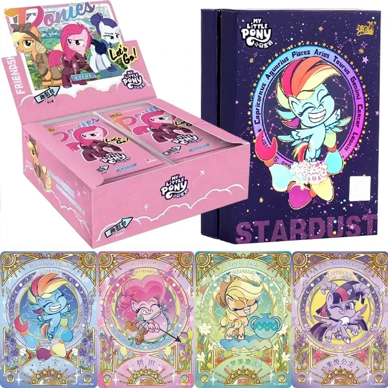 KAYOU Genuine New My Little Pony Cards Cute Funny Party Rare SGR Cardss LSR Card Princess Card Anime Collection Card Toy Gift