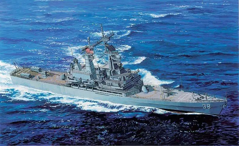 Dragon 7090 1/700 Scale U.S.Navy USS Virginia CGN-38 Model Kit