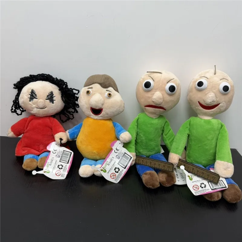 20-25cm cartoon baldi basics plush stuff figure doll kids collection  model toy
