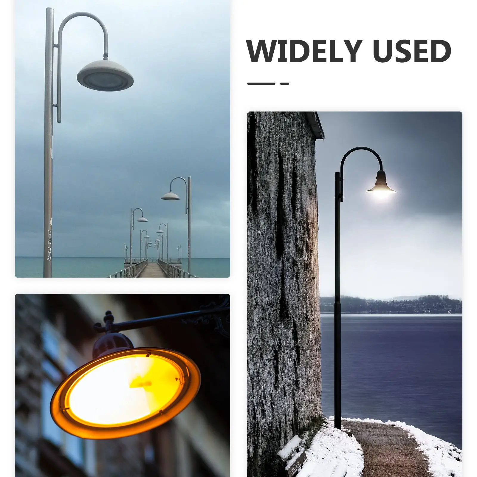 vintage Outdoor Street Lamp Cover waterproof Garden Light Shade durable Enamel Light Cover Pendant LampShade multiuse home decor