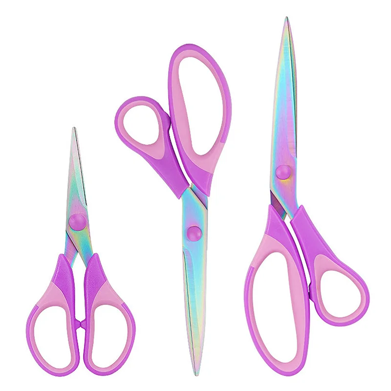 Forbici per filo da cucito da taglio intagliate in acciaio inossidabile vintage Strumenti per cucire domestici Forbici multiuso durevoli e affilate con impugnatura confortevole