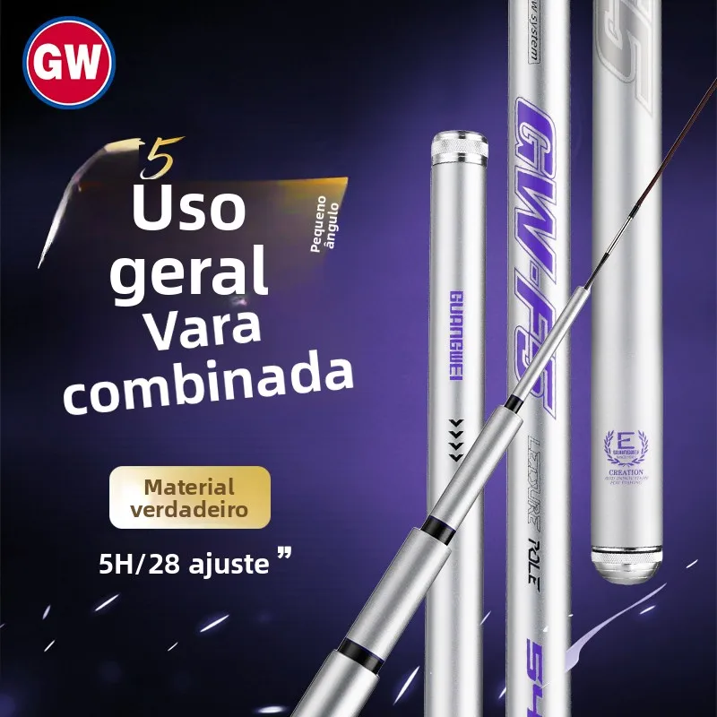 ultra-hard-carbon-fishing-rod-gw-handheld-taiwan-fishing-rod-72m-tuning-for-carp-and-grass-fish-new-model-outdoor-camping-tra