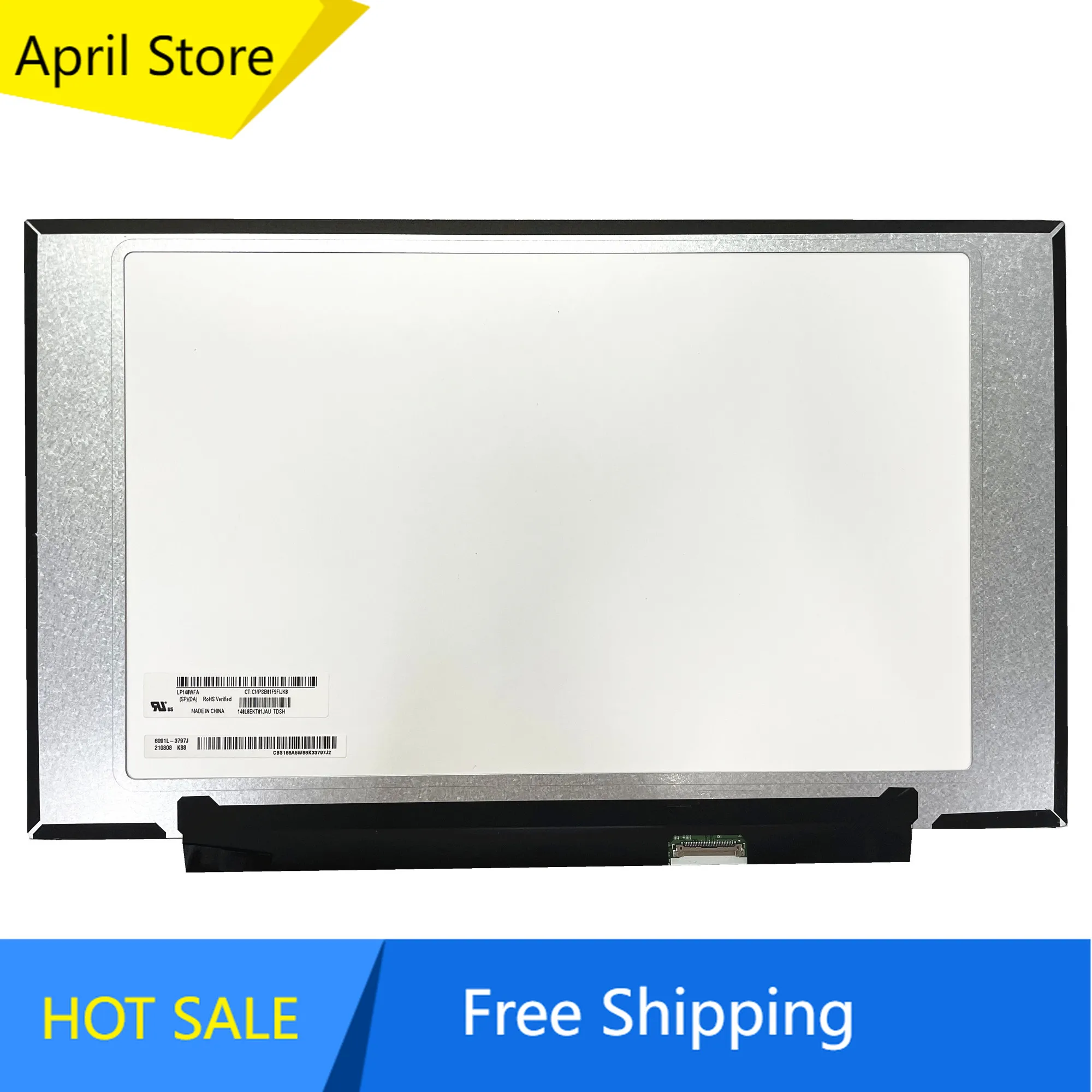 

LP140WFA-SPDA TV140FHM-NH1 B140HAN04.5 LP140WFA-SPD1/SPD2/SPD3/SPF1 NV140FHM-N48 LCD Screen Panel Display 1920*1080 EDP 30 Pins