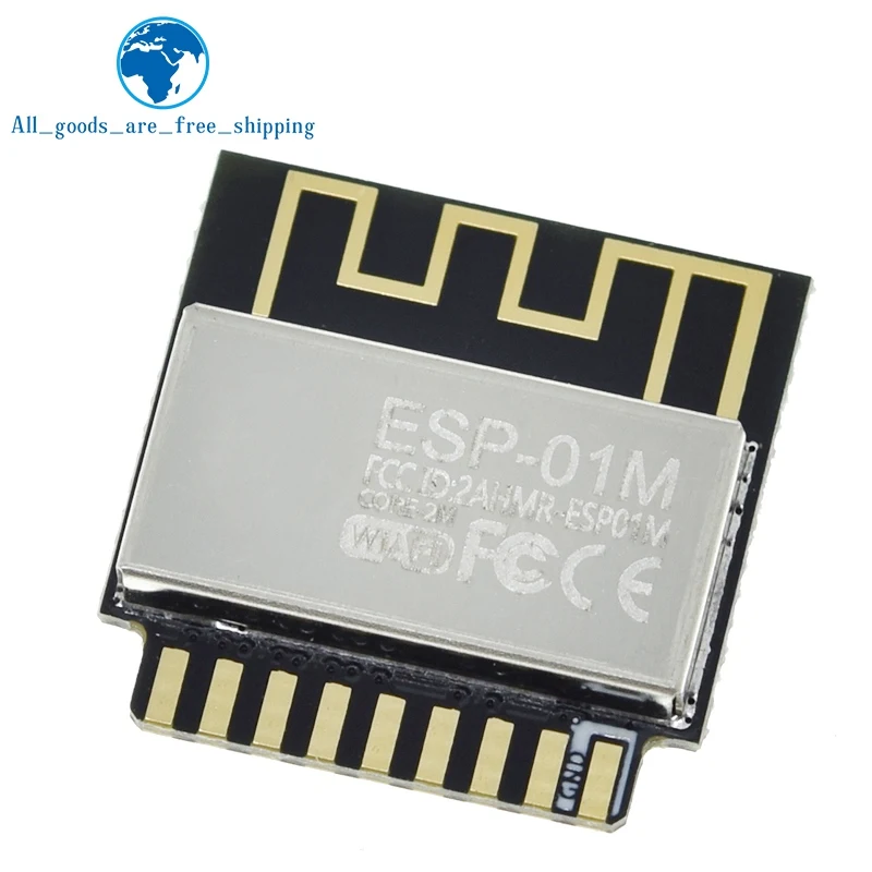 TZT ESP-01M ESP8285 WIFI Wireless Transmission Module SMD IOT 1MByte Flash ESP 01