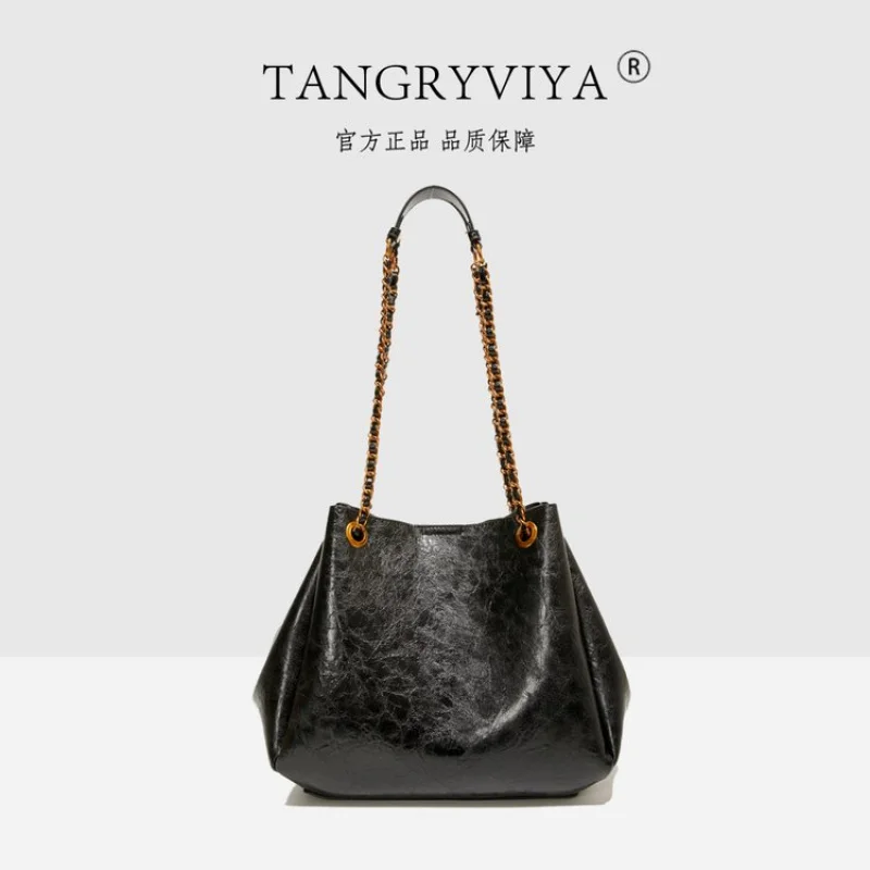 

Женская большая сумка из кожи премиум-класса с модным парижским повседневным стилем высокого класса ​