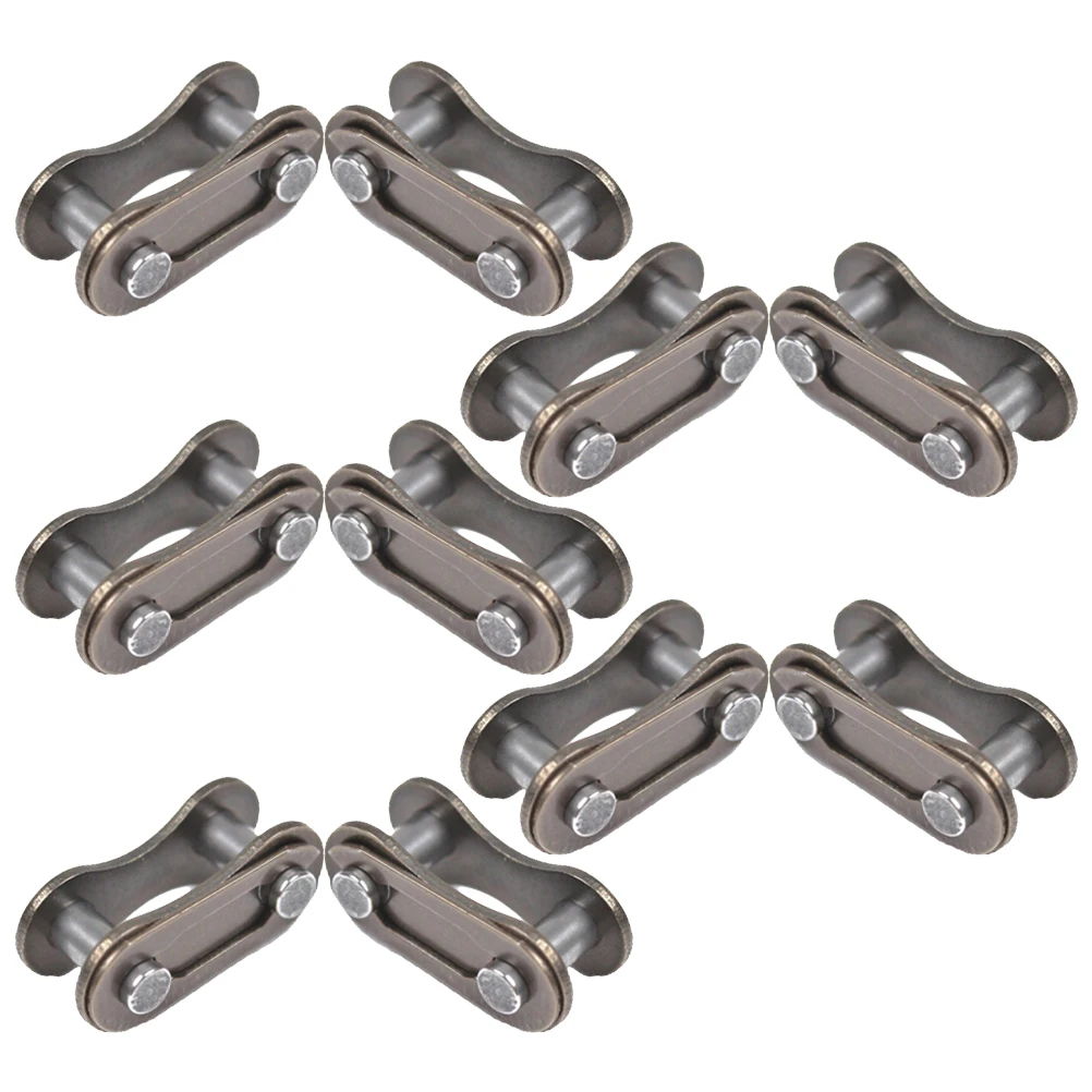 

10 Pc Chain Single Speed Quick Split Bike Accessories Chains Missing Link Accessory