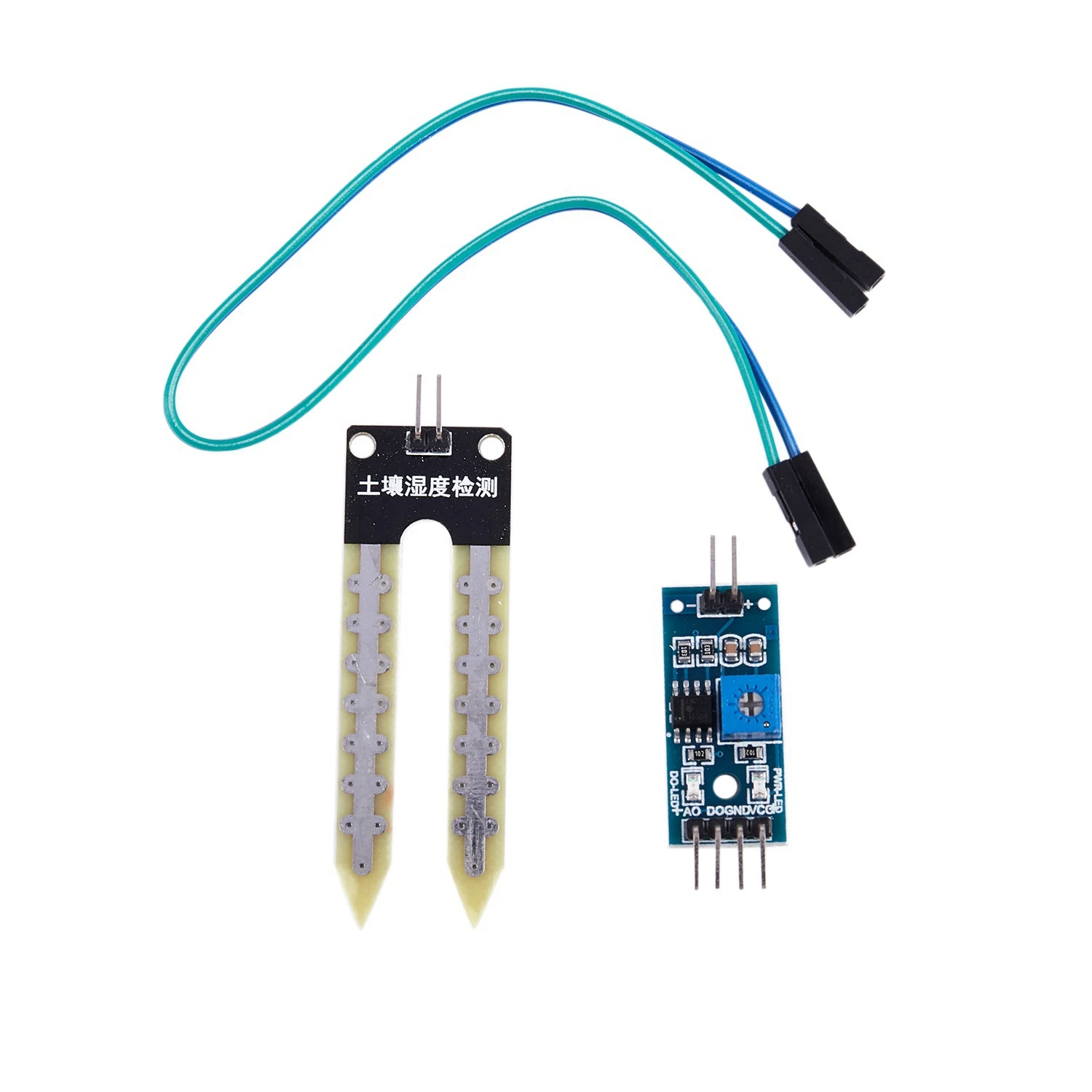 土壌湿度計検出モジュール水分センサー FC-28 DC 3.3V-5V ホット