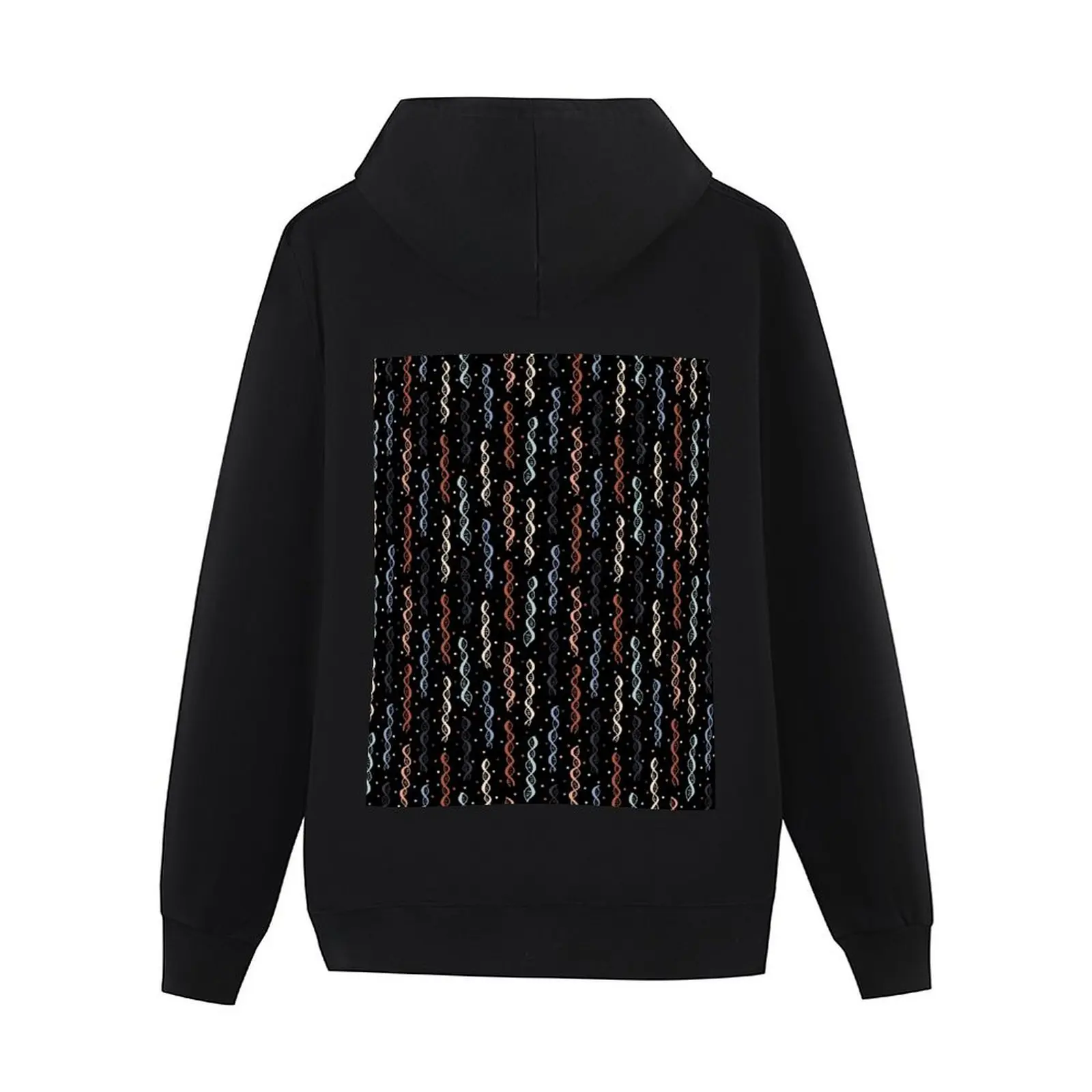 Party DNA on Black Hoodie Mantel Pria Pakaian Musim Dingin Set Kaus Pria Pakaian Pria Hoodie Ukuran Besar