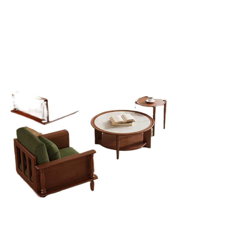 

Medieval solid wood sofa