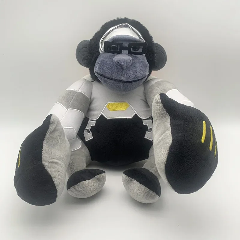 2023 New Arrival Jumbo Winston Plush Overwatch Winston Gorilla Cute Plush Doll Doll Children\'s Birthday Gift Christmas Gift