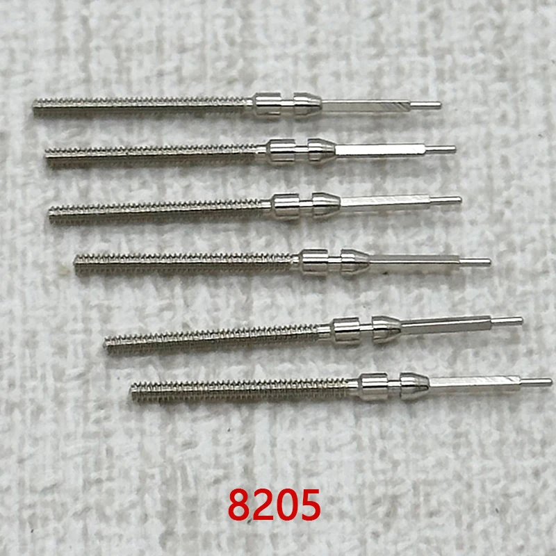 

2PCS 4PCS 8205 Crown Shaft Movement Crown Shaft Watch Parts Crown Shaft Parts for 8205 2813Automatic Mechanical Movements