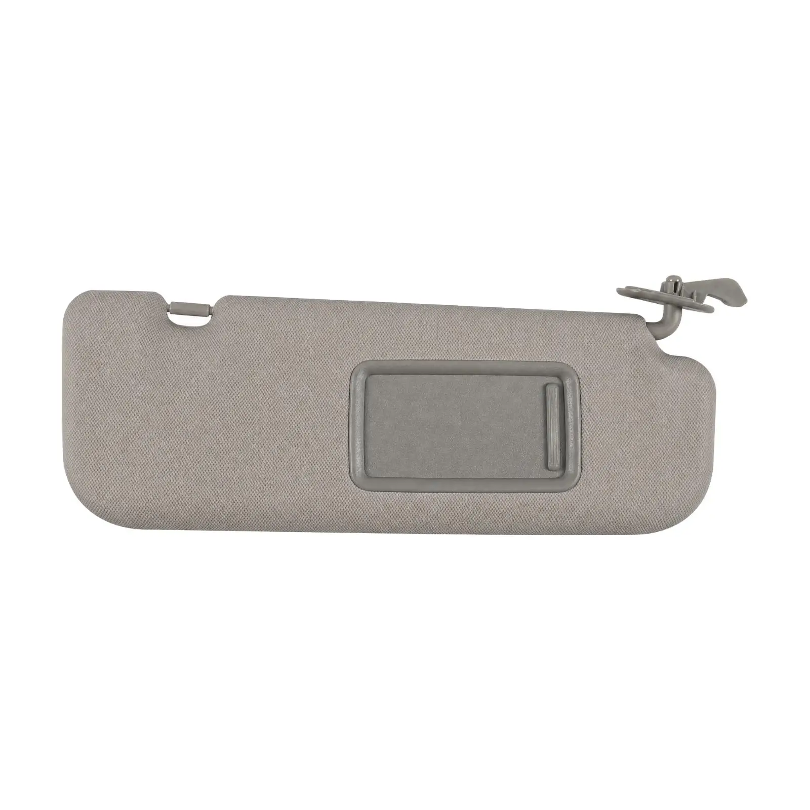 Plastic Car Sun Visor Right Passenger Side Beige Sun Blocker Shade for Vehicle Glare Reduction Daily Commuting Use