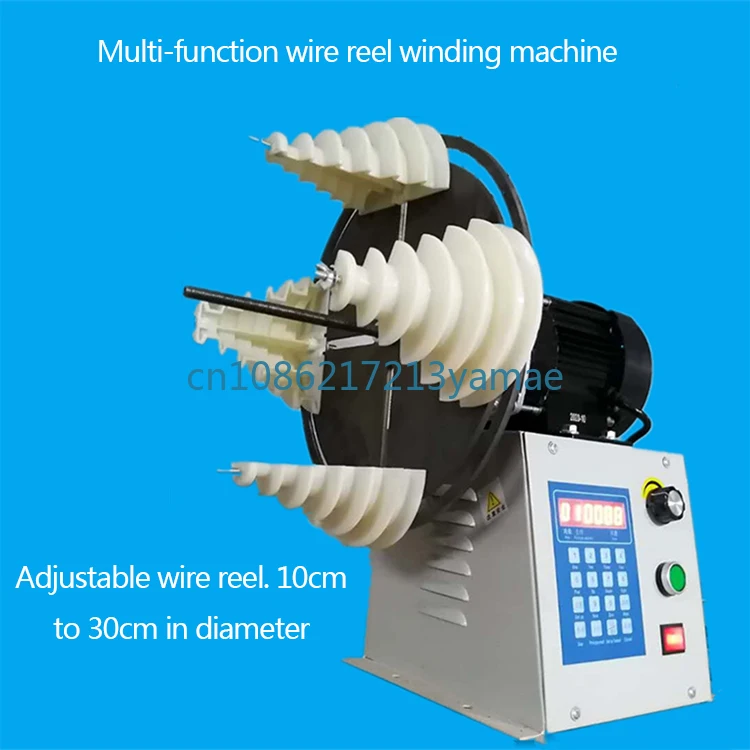 800W CNC Electric Winding Machine High Torque Winding Machine With Chuck Adjustable Speed Automatic Winding Tool