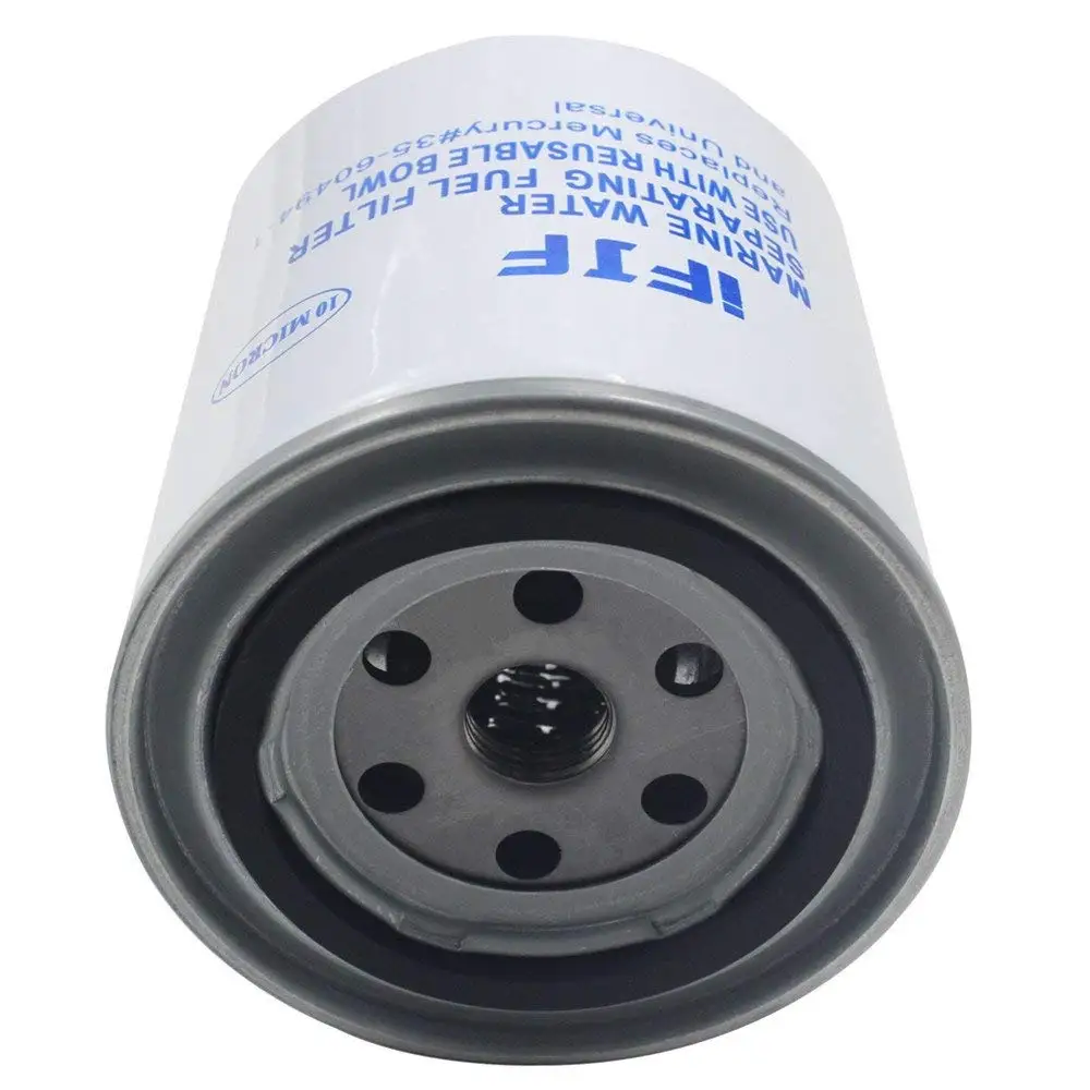 iFJF S3213 Fuel Water Separating Filter Element with O-ring fit 3/8 Inch NPT Outboard Motors Marine 35-60494-1