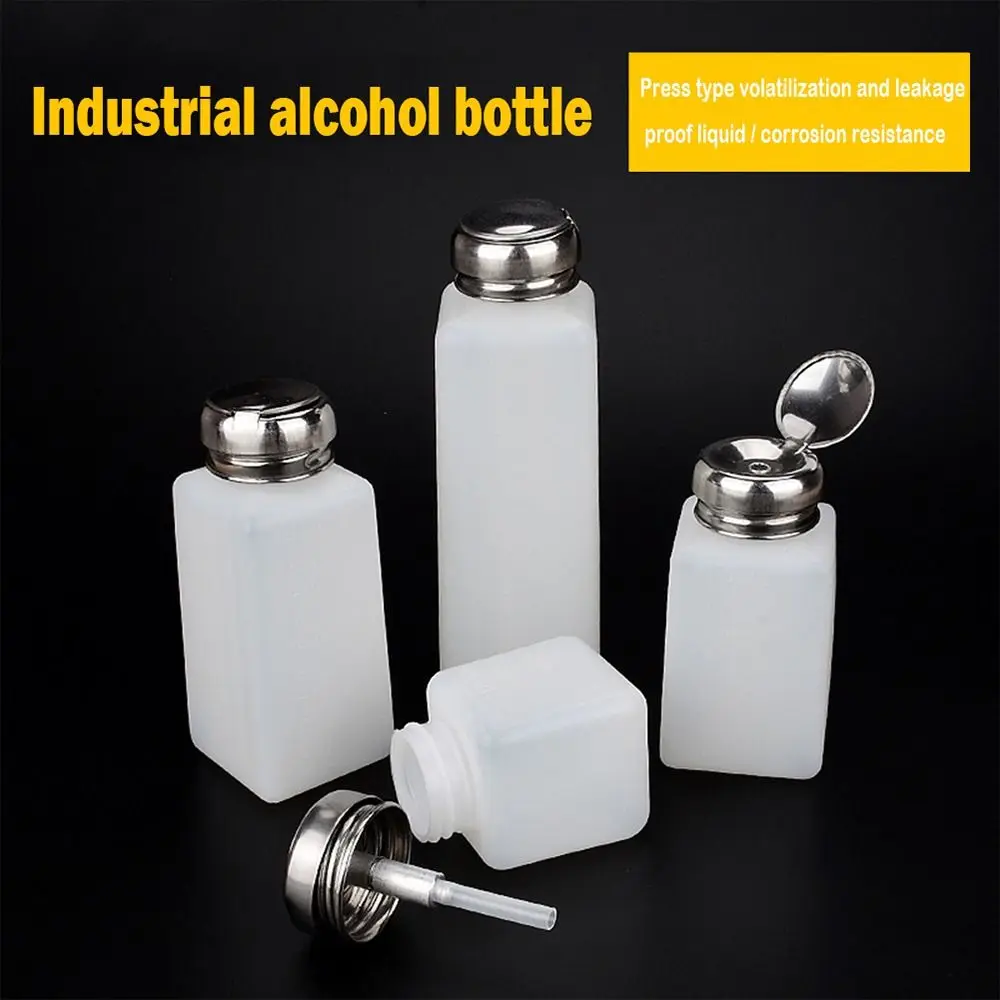 100/200/250/500ML Liquid Alcohol Split Bottle Anti Volatilization Flux Bottle Press Type Split Bottle