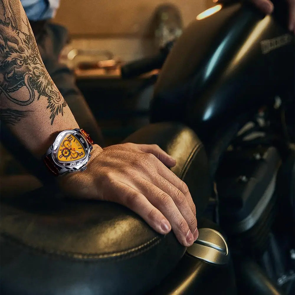 Men's 45mm Automatic Mechanical Watch