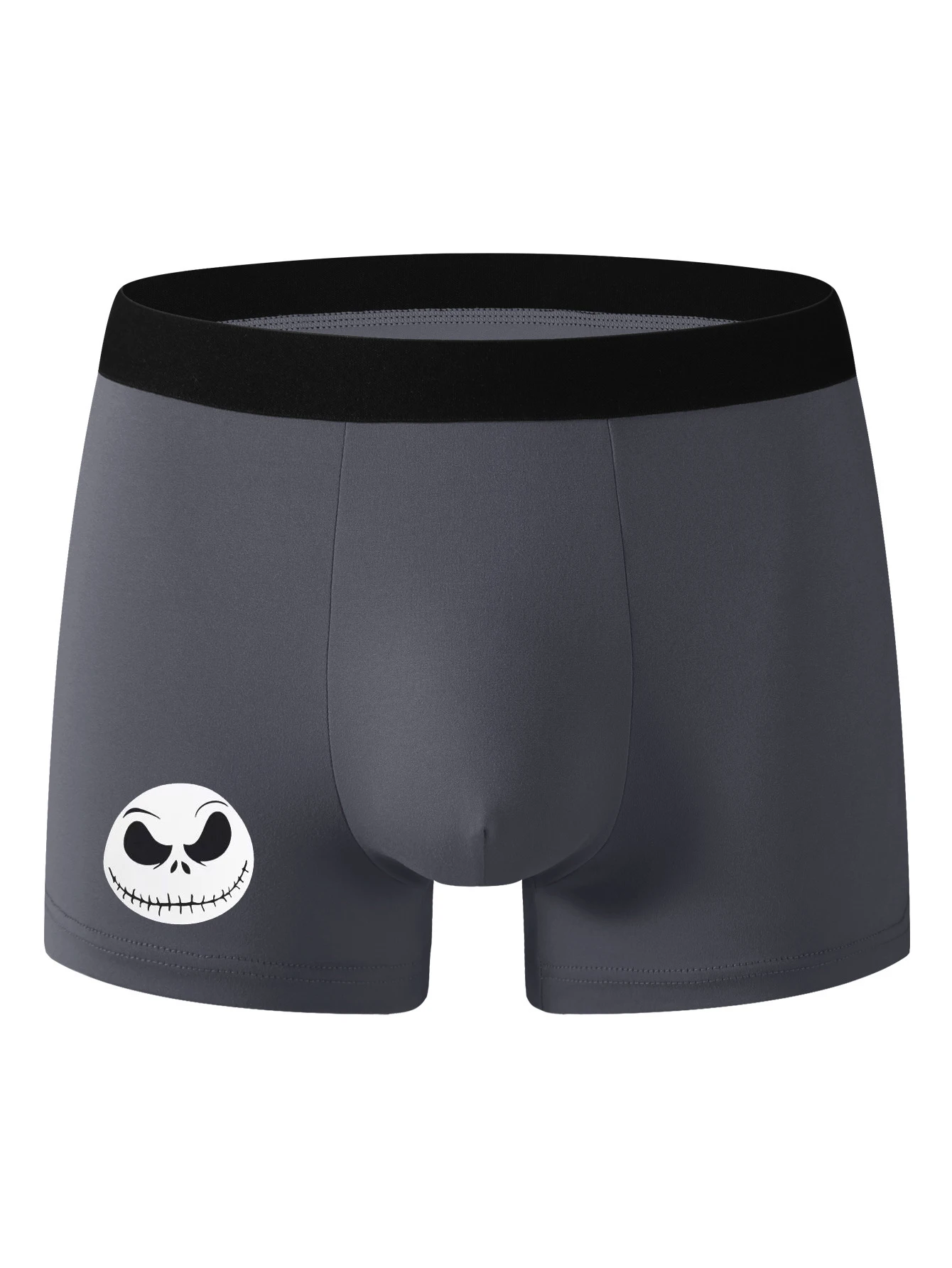 2/4枚セットの新作、ぴったりフィットするボクサーショーツは、2025年夏の男性用ブラック下着の必需品です。快適で高品質です。