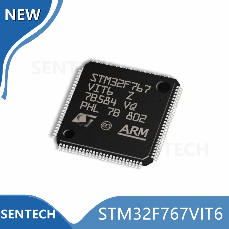 1pcs New 100% Original STM32F767VIT6 LQFP-100 Arduino Nano Integrated Circuits Operational Amplifier Single Chip Microcomputer