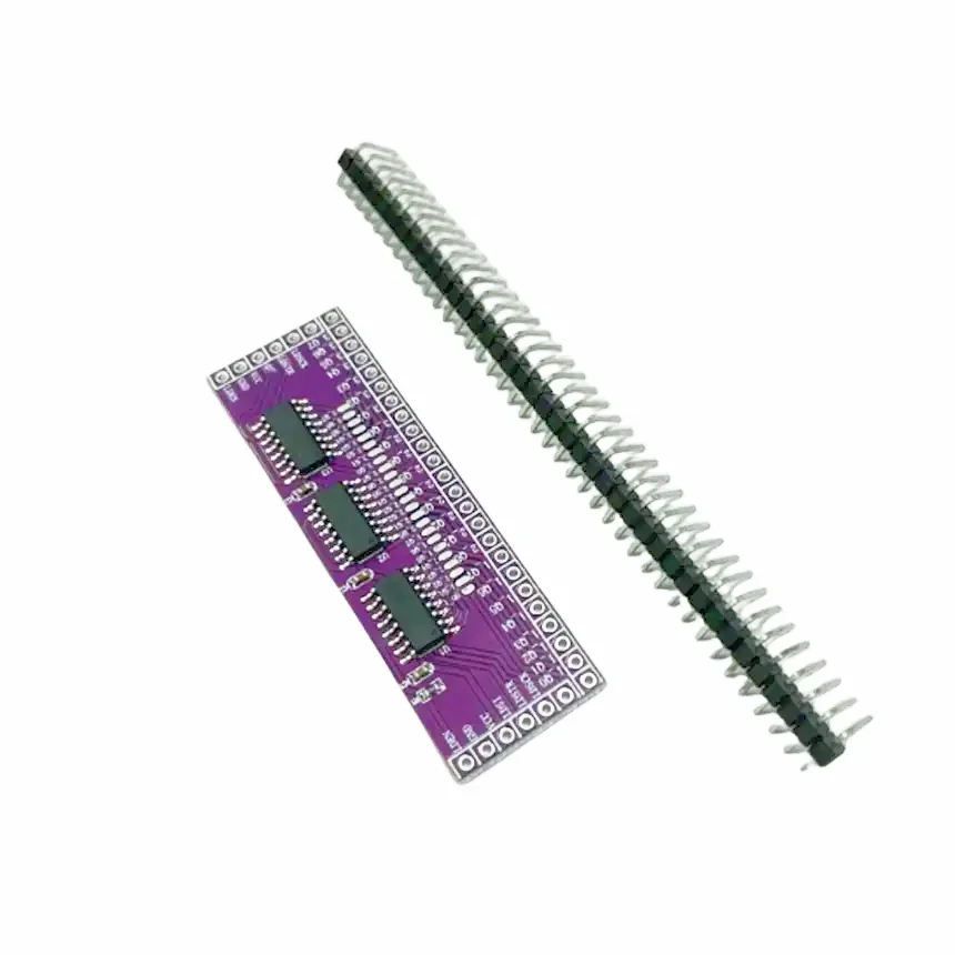 Microcontroller Serial to Parallel Pin IO Expansion Module 74HC595 Output Port Expansion 3 to 24pin LED control