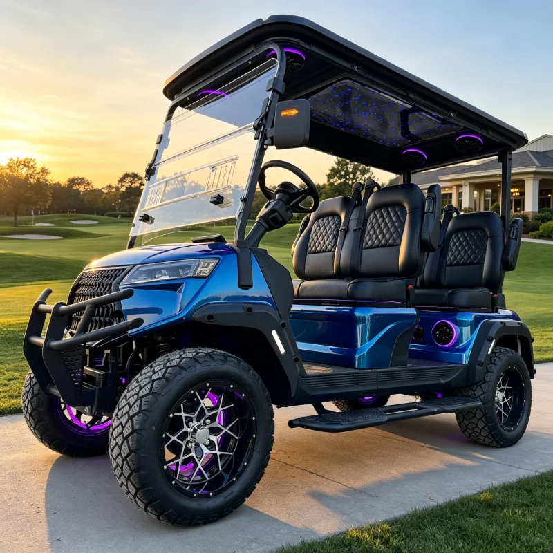 Véhicule utilitaire de golf de - Electric Utv 4 Seater avis et prix