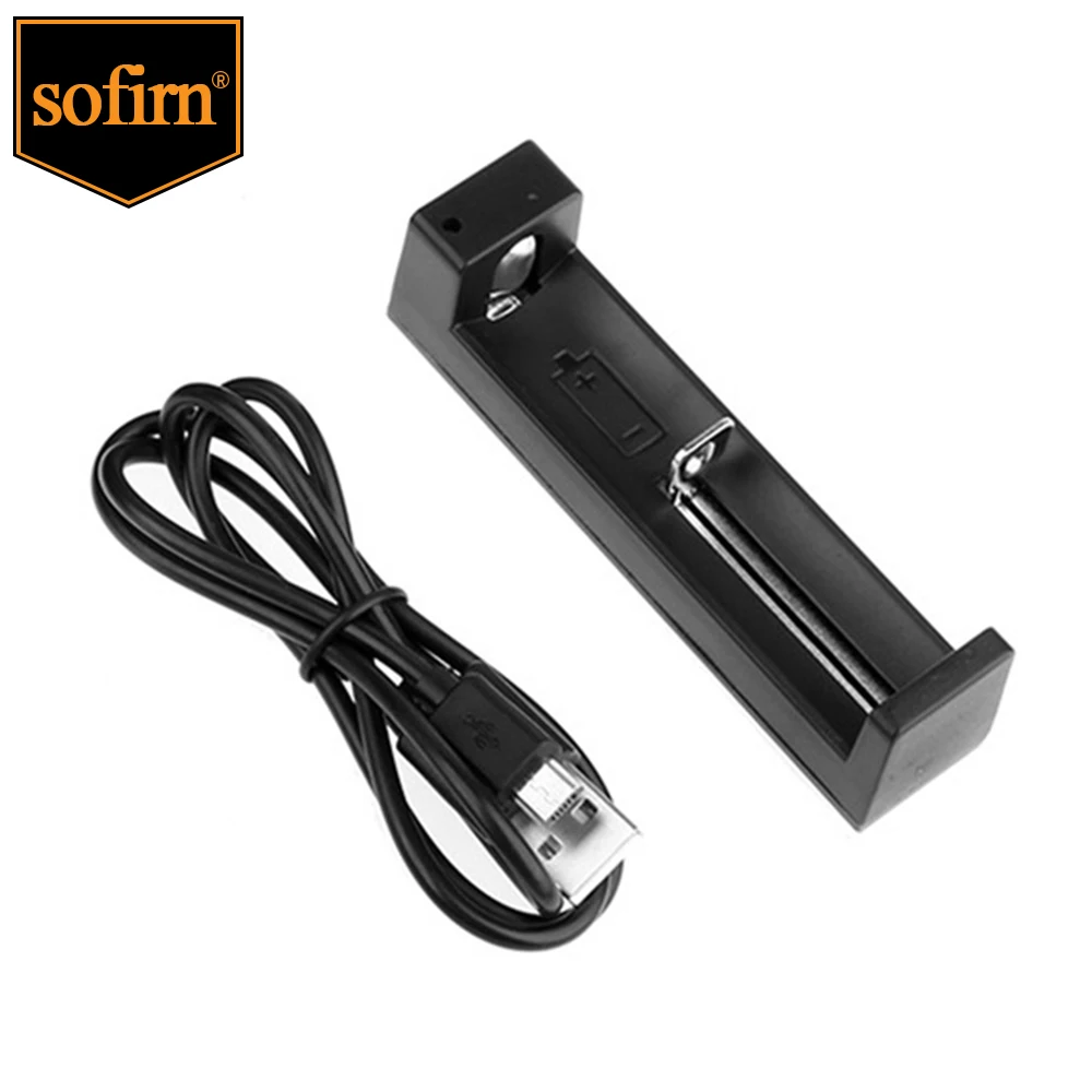 Sofirn Battery Charger for 26650 18650 16340 14500  Rechargeable Battery Universal Charger USB Charger For battery