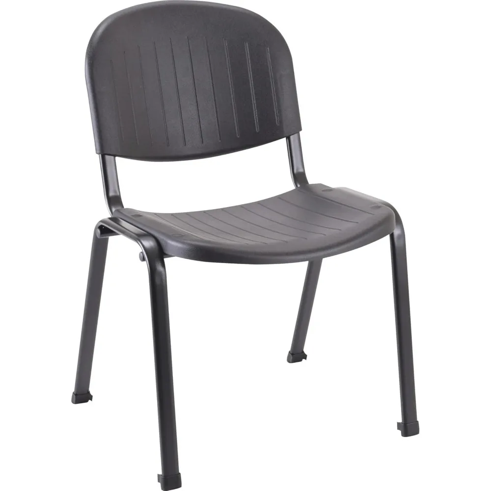 

Lorell Low Back Black Stack Chair (Pack of 4)