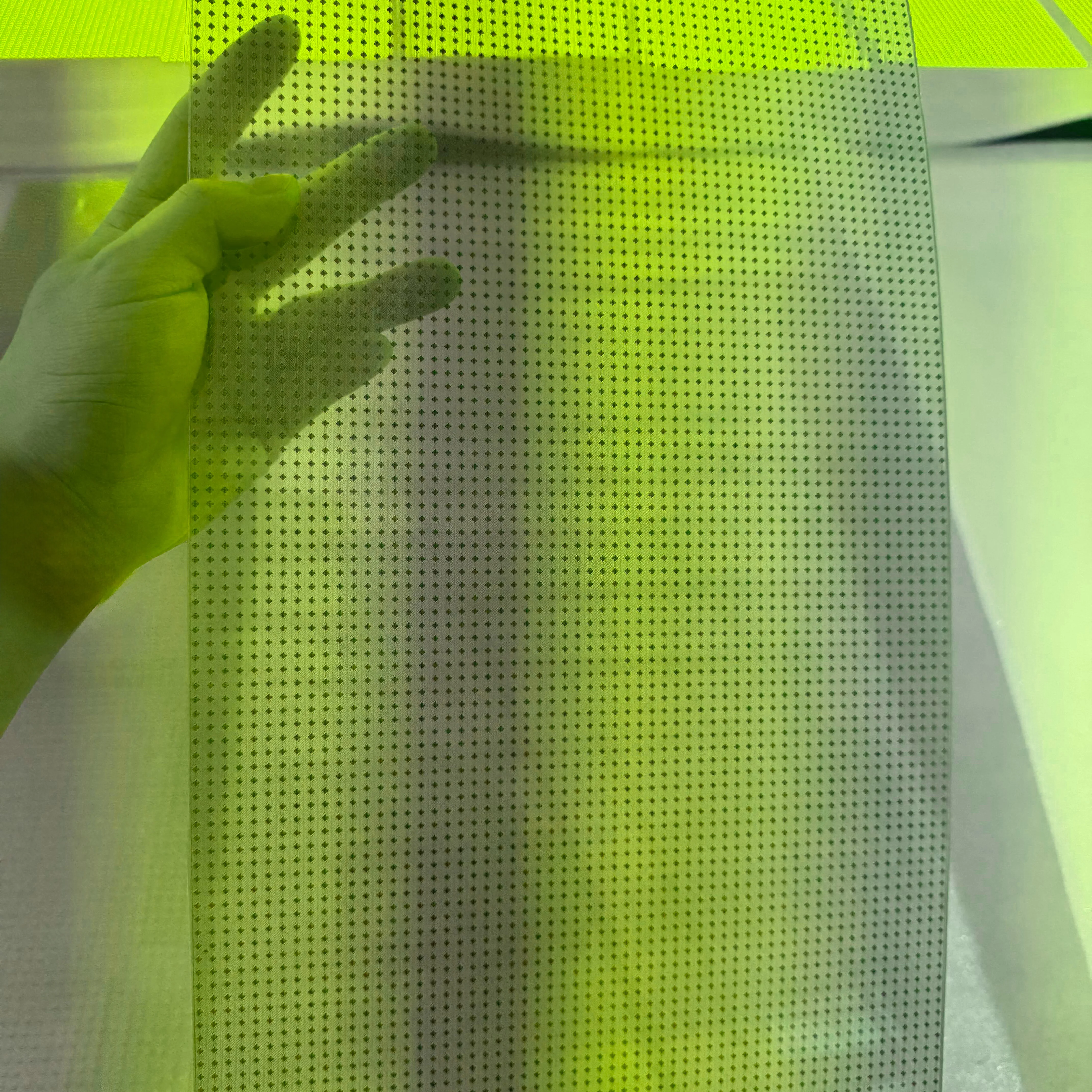 Customizable Shenzhen Factory Wholesale Direct Sales High Brightness Flexible Crystal Film Screen for Glass