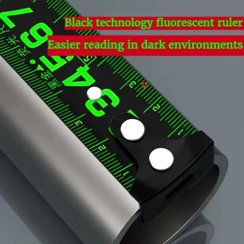 المحمولة عالية الدقة أشرطة القياس سميكة مقاومة للاهتراء شريط القياس قابل للسحب 3M5M7.5M10M أدوات قياس المنزلية #5