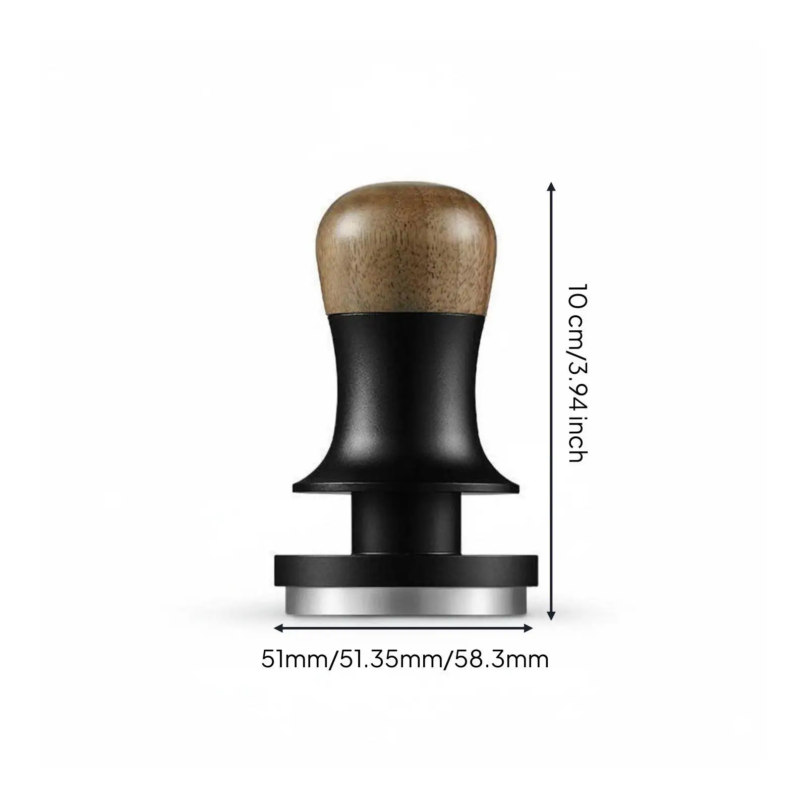 30lb Spring Loaded Coffee Tamper Triple Spring System for Even Tamping Espresso Accessory for Coffee Maker
