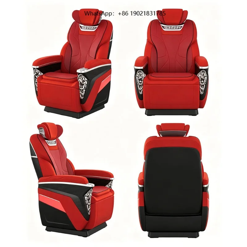 Safety Certified Complete Car Seat Assembly ISO Standard Durable PVC Leather Car Seat for Global Automotive Modification MPV