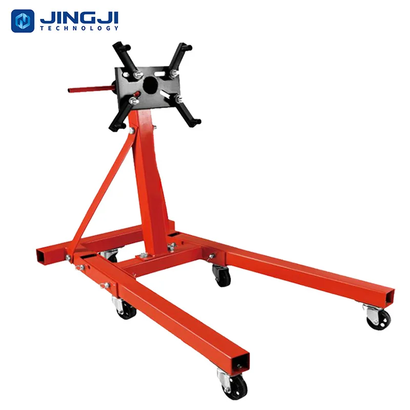 T Style Workshop Tools Rotation Engine Motorcycle Repair Stand 1000LBS Engine Stand
