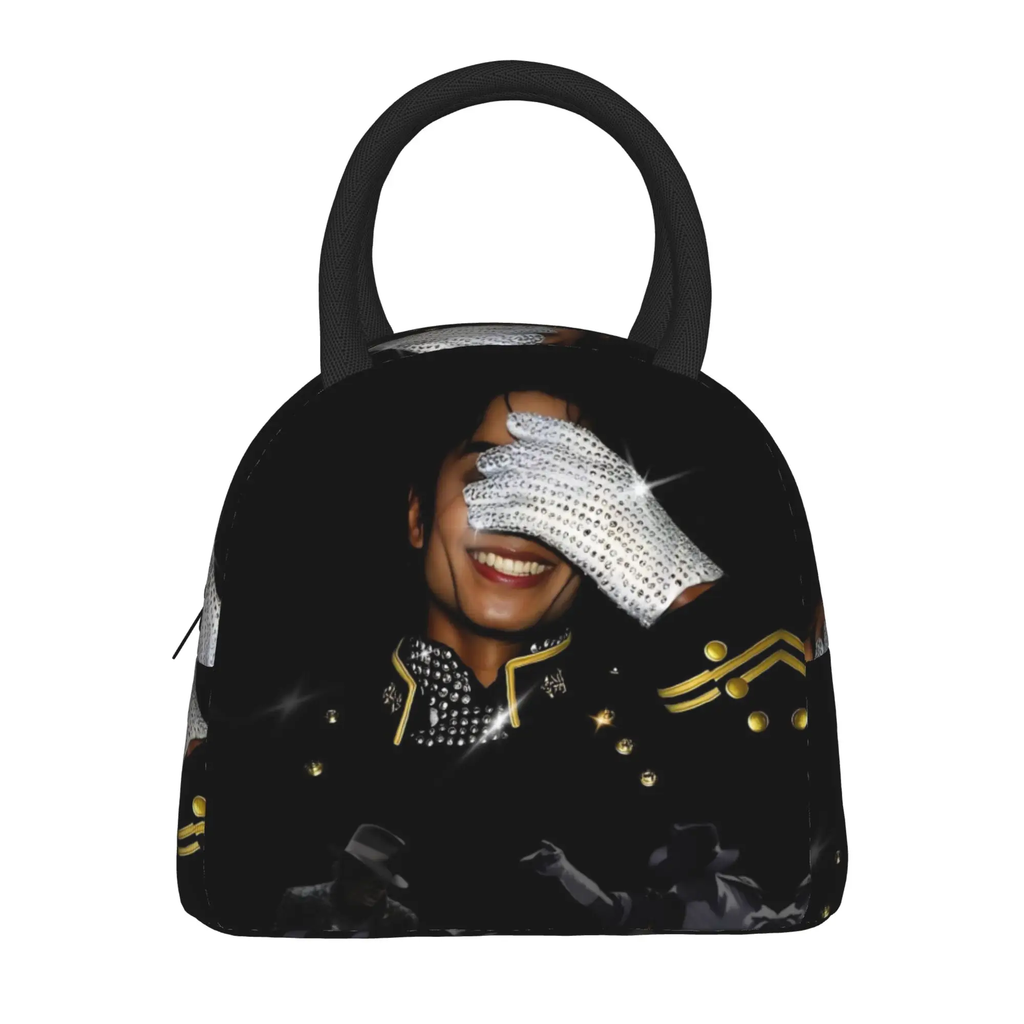 Singer Michael Jacksons MJ Tour 2026 Product Insulated Lunch Tote Bag Storage Food Boxes Portable Cooler Thermal Bento Box