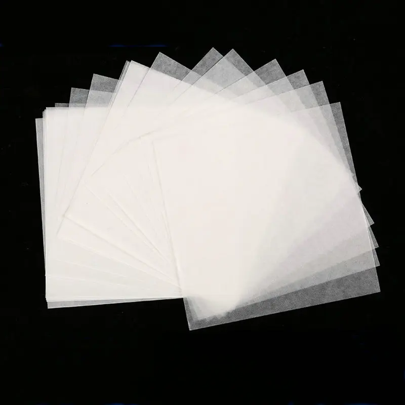 Papel de ácido sulfúrico quadrado para experimentos biológicos, papel de pesagem, Balance Pad, 500Sheets Pack, 60 75 90 100 150 200
