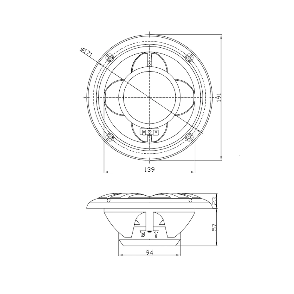 Marine Waterproof Speaker And Marine Amplifier