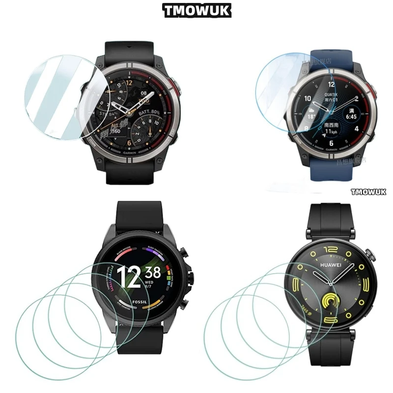 

For Garmin Quatix 7 Pro Quatix7 - 9H Scratch Resistant Tempered Glass | Ultra-Thin, Crystal Clear & Case Friendly