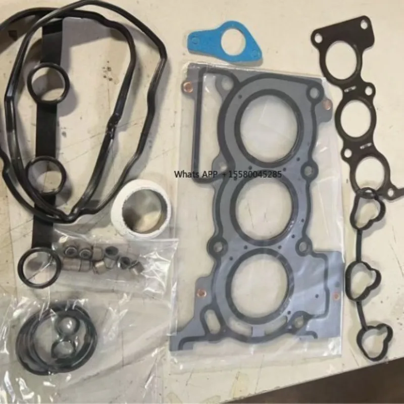 KF-VE 04111-87205 Metal Holeless Engine Overhaul Gasket Kit Fit For Daihatsu KF Engine Full Repair Seal Auto Replacement Parts