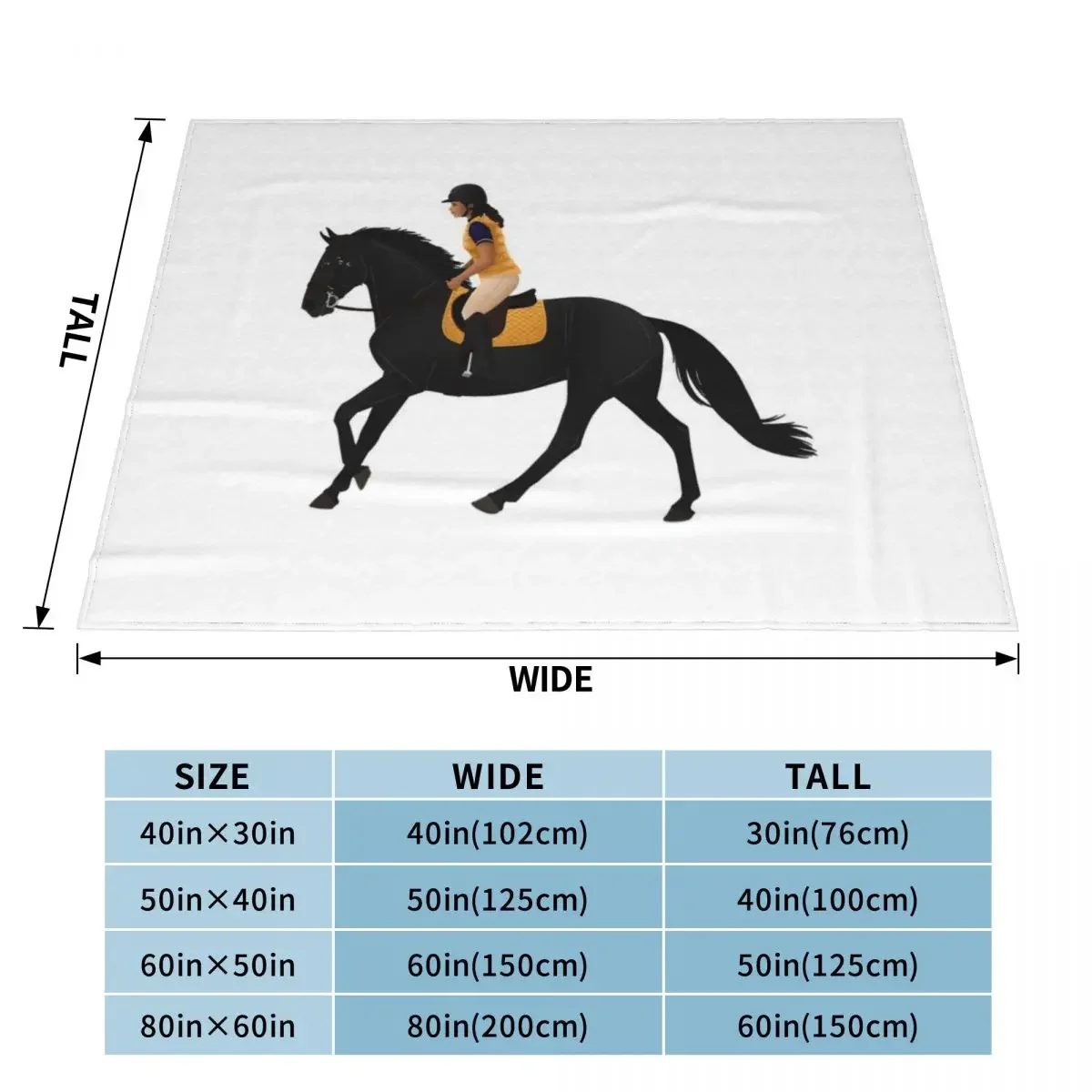 Zoe and Raven from Free Rein - Equine Rampaige Throw Blanket decorative Decorative Sofas Blankets