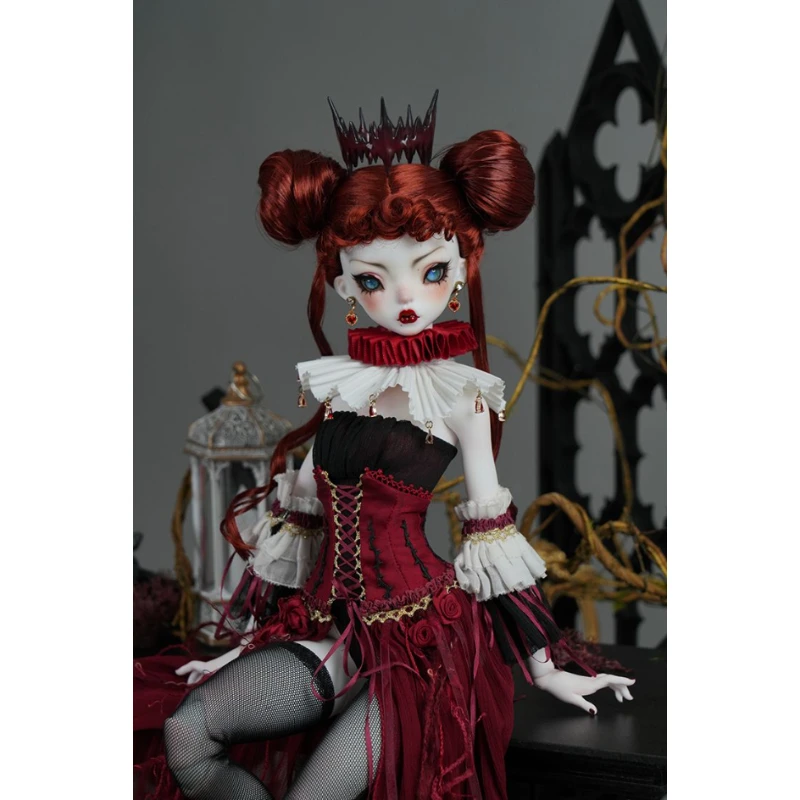 

500/1000/1200/2000 PCS Jigsaw Puzzles Red Dolls Cartoon Family Activity Games for Gameroom Bedroom Gifts Home Decor