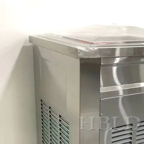 

Stainless Steel Ice Cream Roll Fryer Commercial Efficient Stir Fried Yogurt Roll Making Machine for Business Use