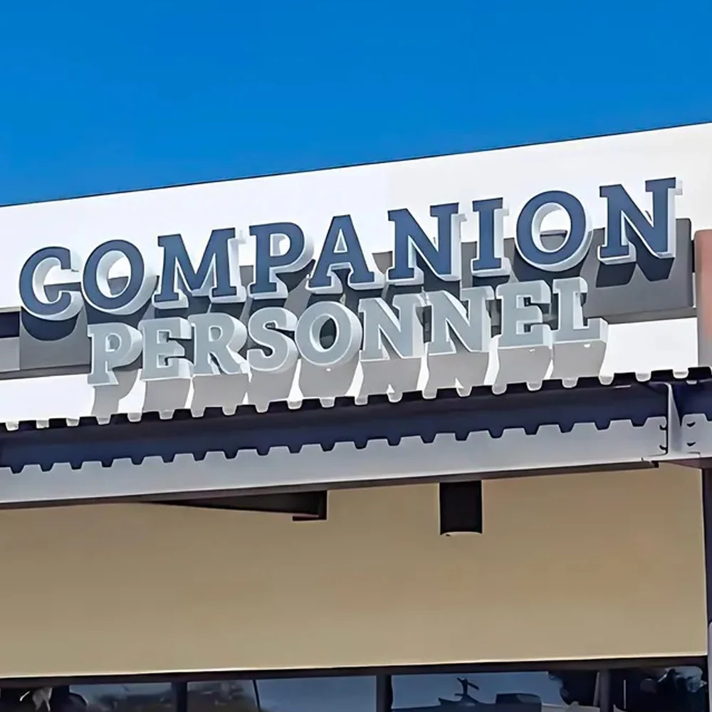 Custom Metal Backlit Sign Large Business LED Sign 3D Personalized Name Signboard for Workshop Cafe Salon Wall Logo Decor Sign