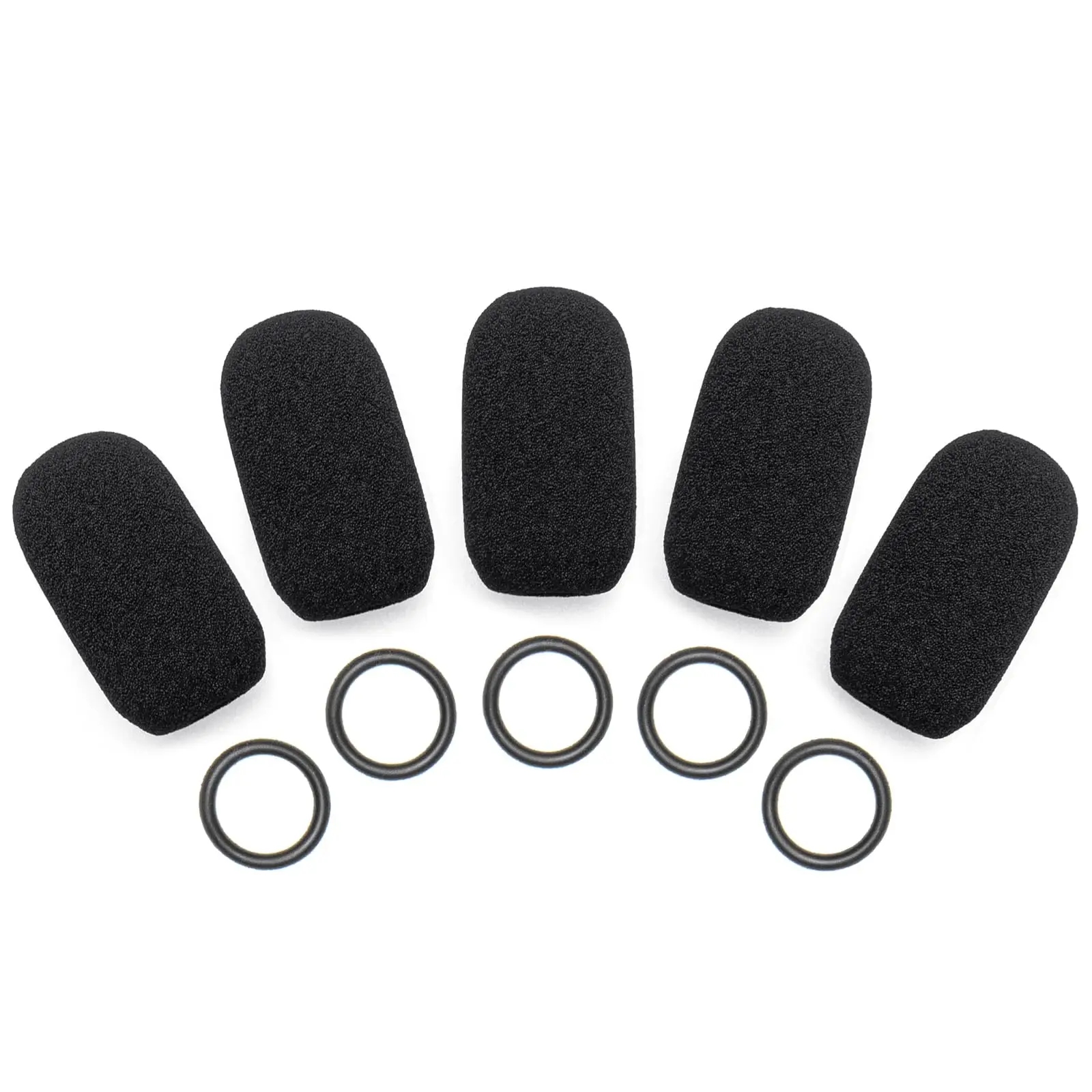 Osłona mikrofonu do Bose A30 A20 A10, ProFlight Series 2, słuchawek lotniczych, osłony na mikrofon, filtr przeciwwietrzny, zestaw 5 sztuk — zdjęcie produktu 6