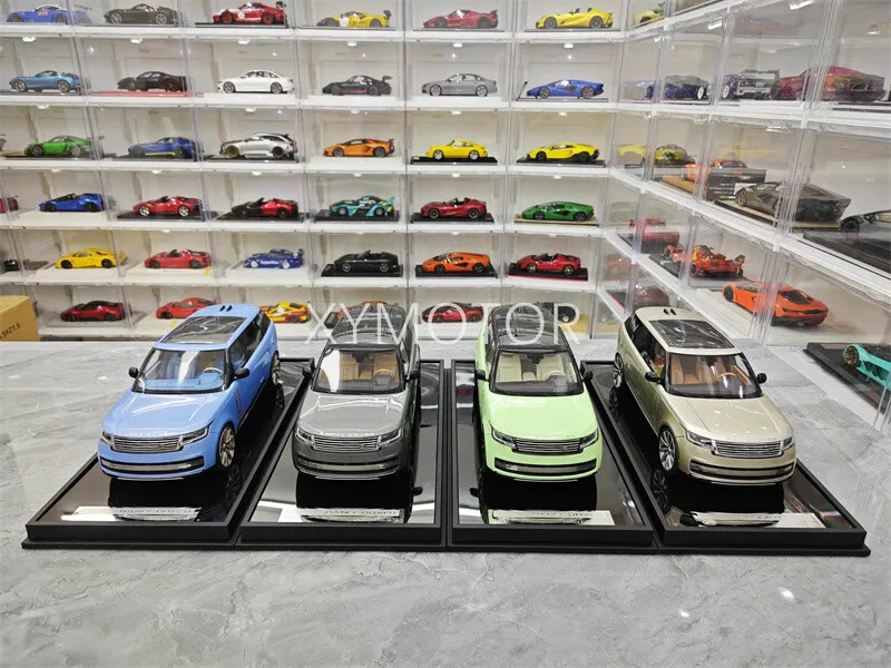 MotorHelix 1:18 LCD Range Rover Honor Genesis Extended Limited Resin Models Car