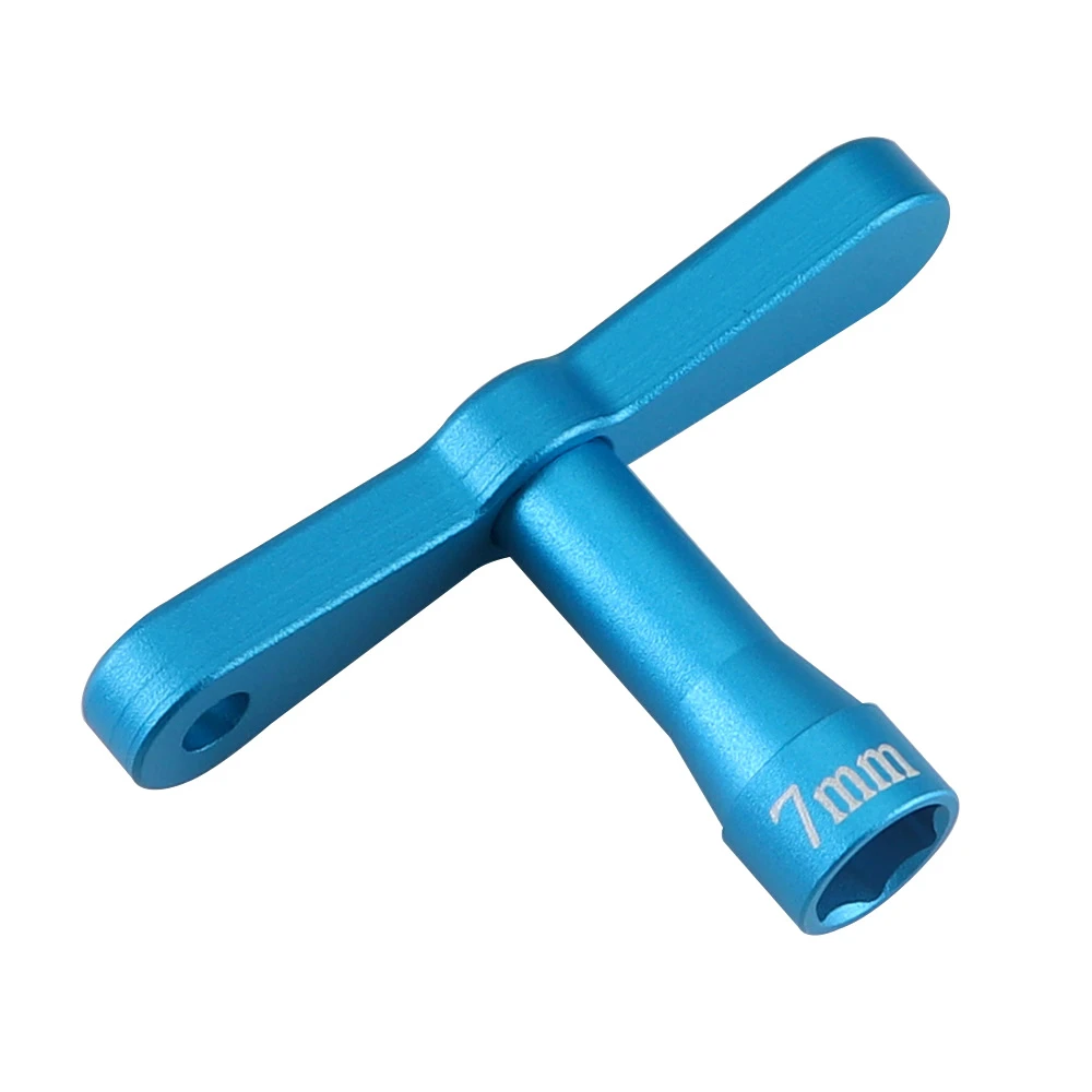 Socket Set For Rc Remote Control Model Car: Hexagonal Socket M4 Nut Rapid-release Wrench M4 Screw Cover 7mm Tire Removal Socket